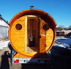 Mietfassauna auf Anhänger